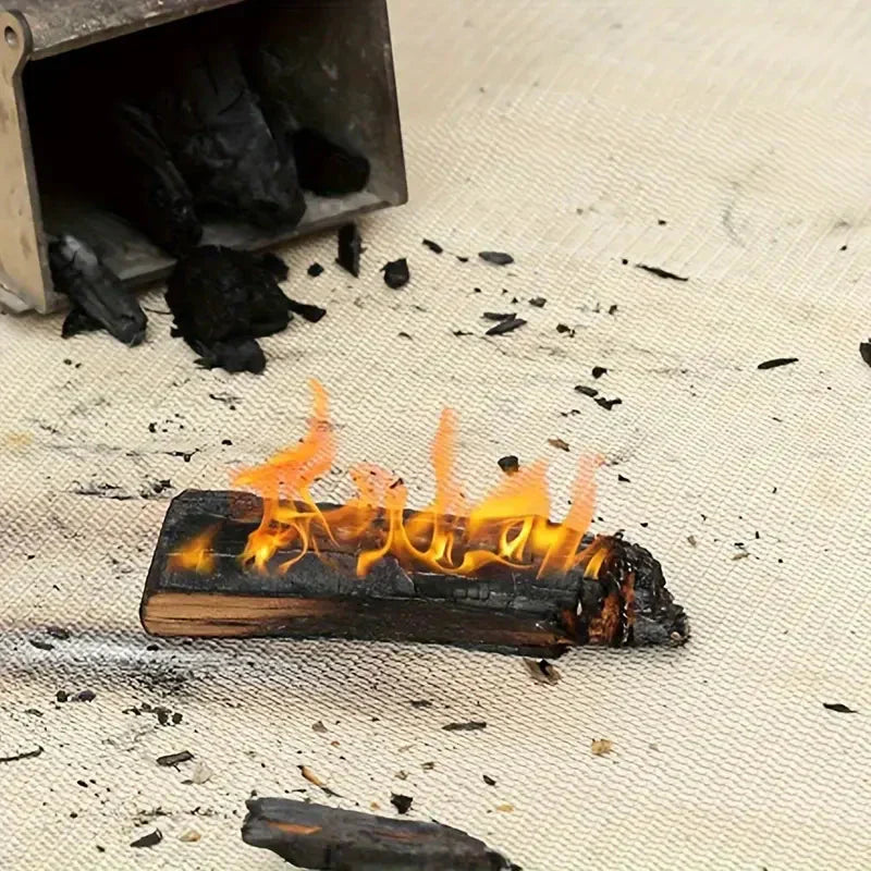 Patio Mat Fireproof Up To 1472°F Foldable