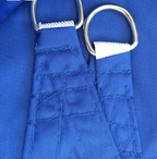 Patio Shade Sail UV-Resistant Breathable Fabric Reinforced Edges & Ropes