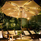 Patio Umbrella Light 104 LEDs Wireless Remote