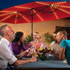 Patio Umbrella Light 104 LEDs Wireless Remote