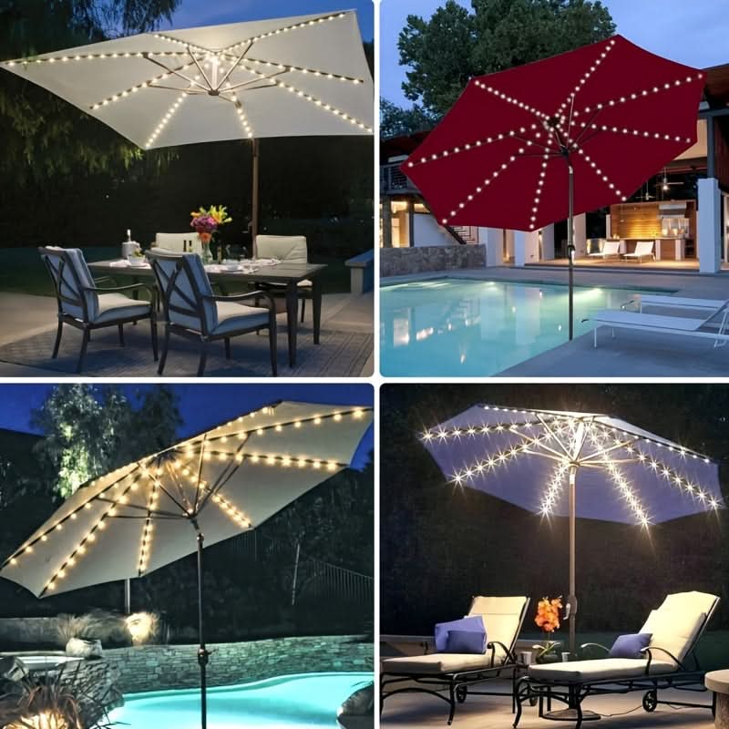 Patio Umbrella Light 104 LEDs Wireless Remote