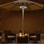 Patio Umbrella Light Cordless Dimmable Clip-On & Hanging Hook