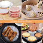 Patty Press Ergonomic Stainless Steel & Non-Stick Dishwasher Safe