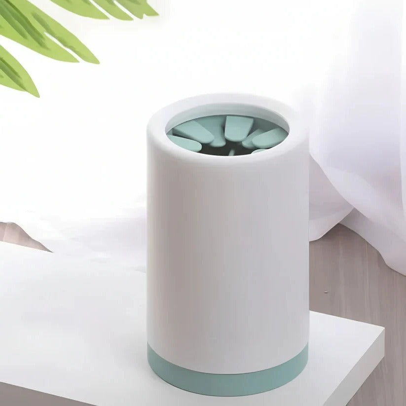 Paw Cleaning Cup Fully Enclosed 360° Silicone Bristles One-Touch