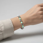 Pearl Bracelet Glow-In-The-Dark Rechargeable Adjustable Clasp