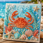 Pearl Mosaic Art Kit 3D Ocean Animal Designs
