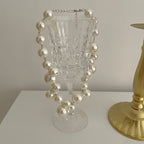Pearl Necklace Collarbone-Length Lightweight Resin