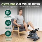 Pedal Exerciser Arms & Legs LCD Display Eight Levels