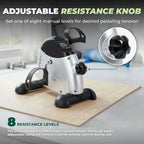 Pedal Exerciser Arms & Legs LCD Display Eight Levels