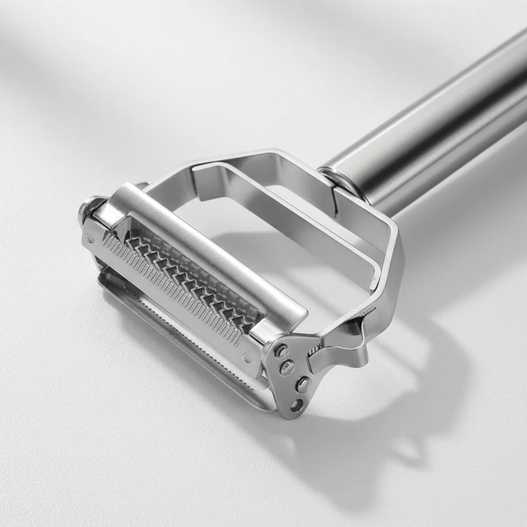 Peeler Dual-Blade Julienne & Straight Stainless Steel