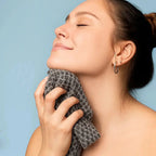 Peeling Shower Strap Antibacterial Hexagonal Weave Extra Long