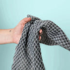 Peeling Shower Strap Antibacterial Hexagonal Weave Extra Long
