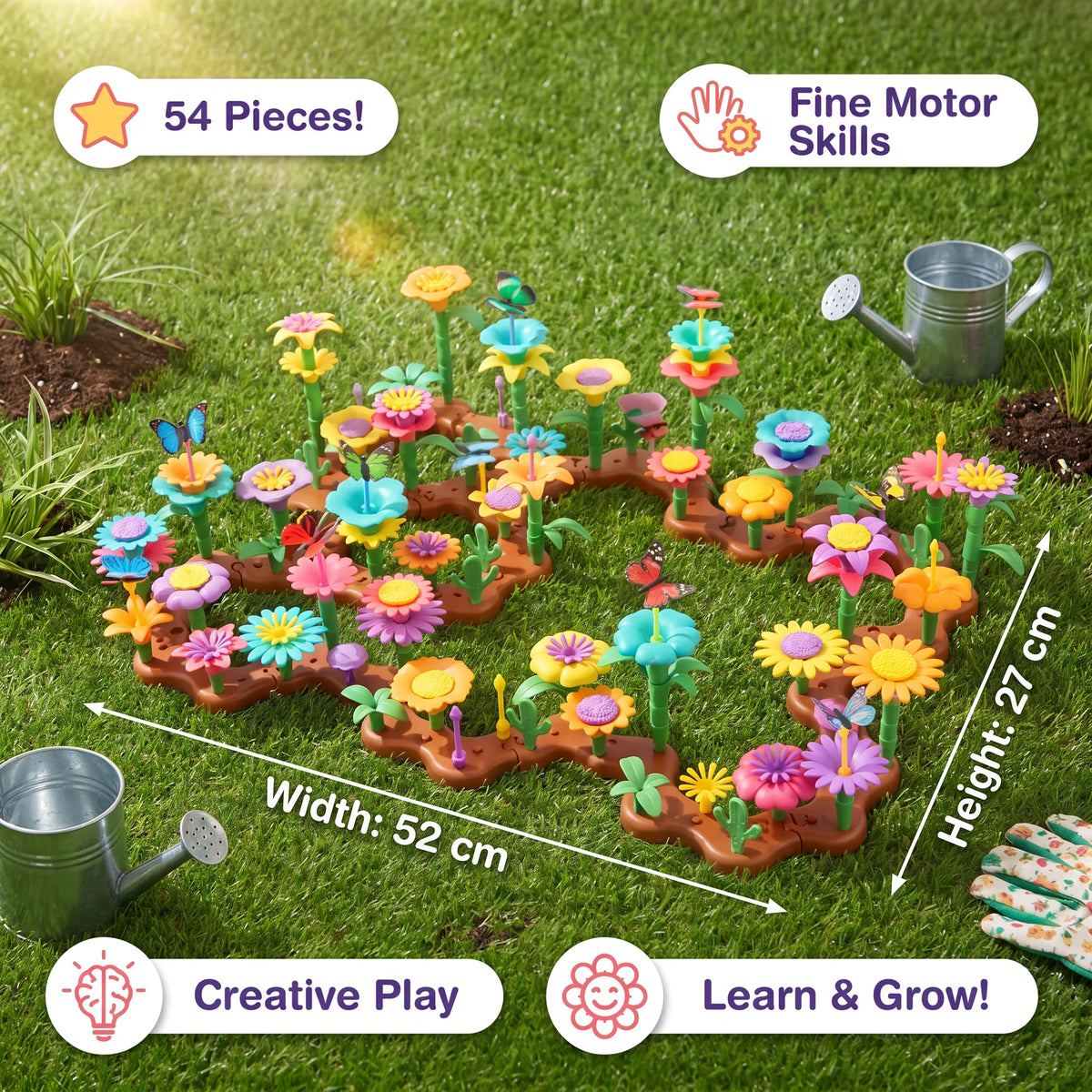 Pegging Game Multi-Shape Pegs & Storage Base