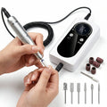 Pen-Style Nail Drill 45,000 RPM 6 Metal Bits