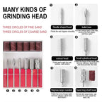 Pen-Style Nail Drill 45,000 RPM 6 Metal Bits