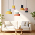 Pendant Lamp Acrylic Layered Shade Three Mode Lighting