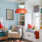 Pendant Lamp Acrylic Layered Shade Three Mode Lighting