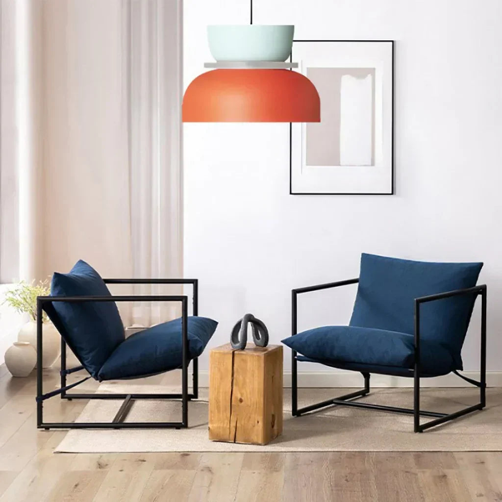 Pendant Lamp Acrylic Layered Shade Three Mode Lighting