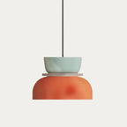 Pendant Lamp Acrylic Layered Shade Three Mode Lighting
