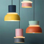 Pendant Lamp Acrylic Layered Shade Three Mode Lighting