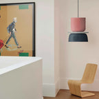 Pendant Lamp Acrylic Layered Shade Three Mode Lighting