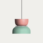 Pendant Lamp Acrylic Layered Shade Three Mode Lighting