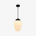 Pendant Lamp Art Deco Milk Glass Soft Diffuse Light