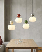 Pendant Lamp Bauhaus Geometric Metal & Glass