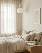 Pendant Lamp Bauhaus Geometric Metal & Glass
