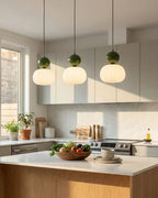 Pendant Lamp Bauhaus Geometric Metal & Glass