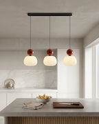 Pendant Lamp Bauhaus Geometric Metal & Glass
