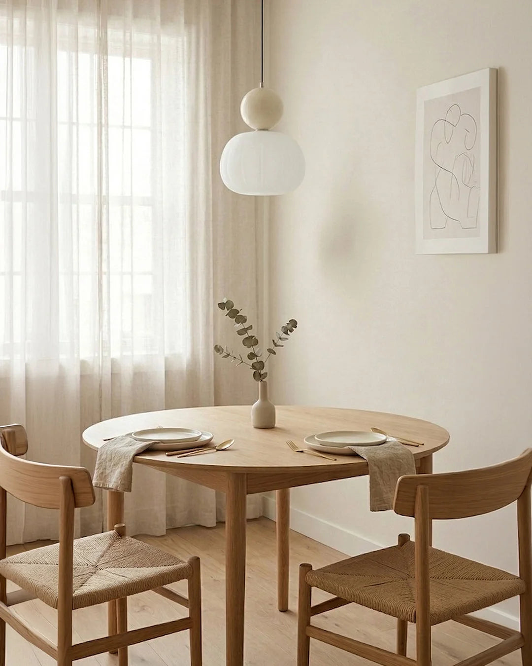 Pendant Lamp Bauhaus Geometric Metal & Glass