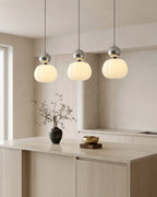 Pendant Lamp Bauhaus Geometric Metal & Glass