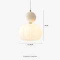Pendant Lamp Bauhaus Geometric Metal & Glass