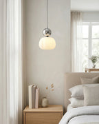Pendant Lamp Bauhaus Geometric Metal & Glass