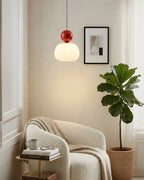Pendant Lamp Bauhaus Geometric Metal & Glass