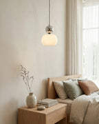 Pendant Lamp Bauhaus Geometric Metal & Glass
