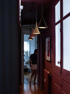 Pendant Lamp Concrete Conical Focused Beam