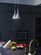 Pendant Lamp Concrete Conical Focused Beam