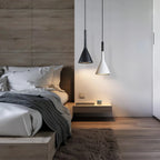 Pendant Lamp Concrete Conical Focused Beam
