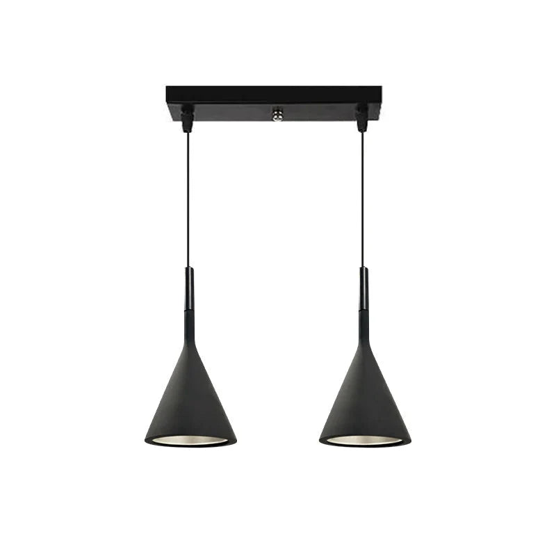 Pendant Lamp Concrete Conical Focused Beam