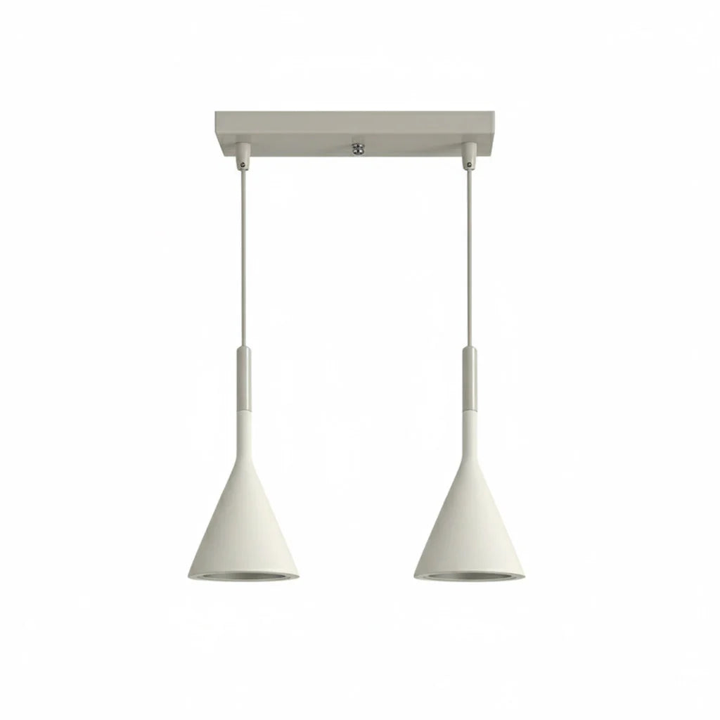 Pendant Lamp Concrete Conical Focused Beam