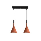 Pendant Lamp Concrete Conical Focused Beam