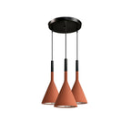 Pendant Lamp Concrete Conical Focused Beam