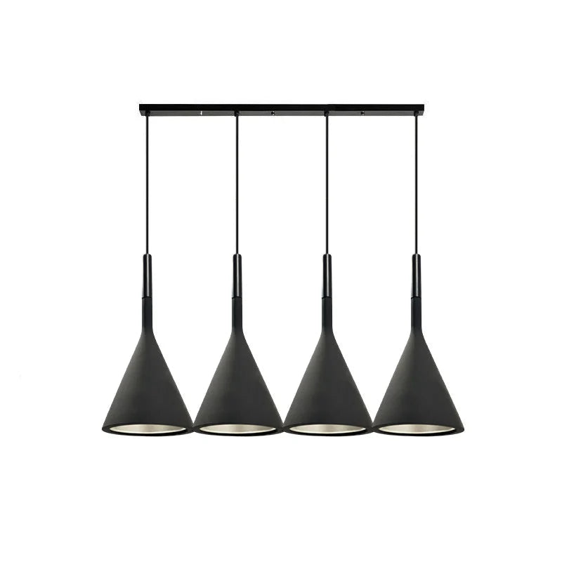 Pendant Lamp Concrete Conical Focused Beam