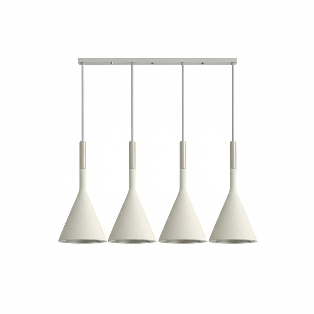 Pendant Lamp Concrete Conical Focused Beam
