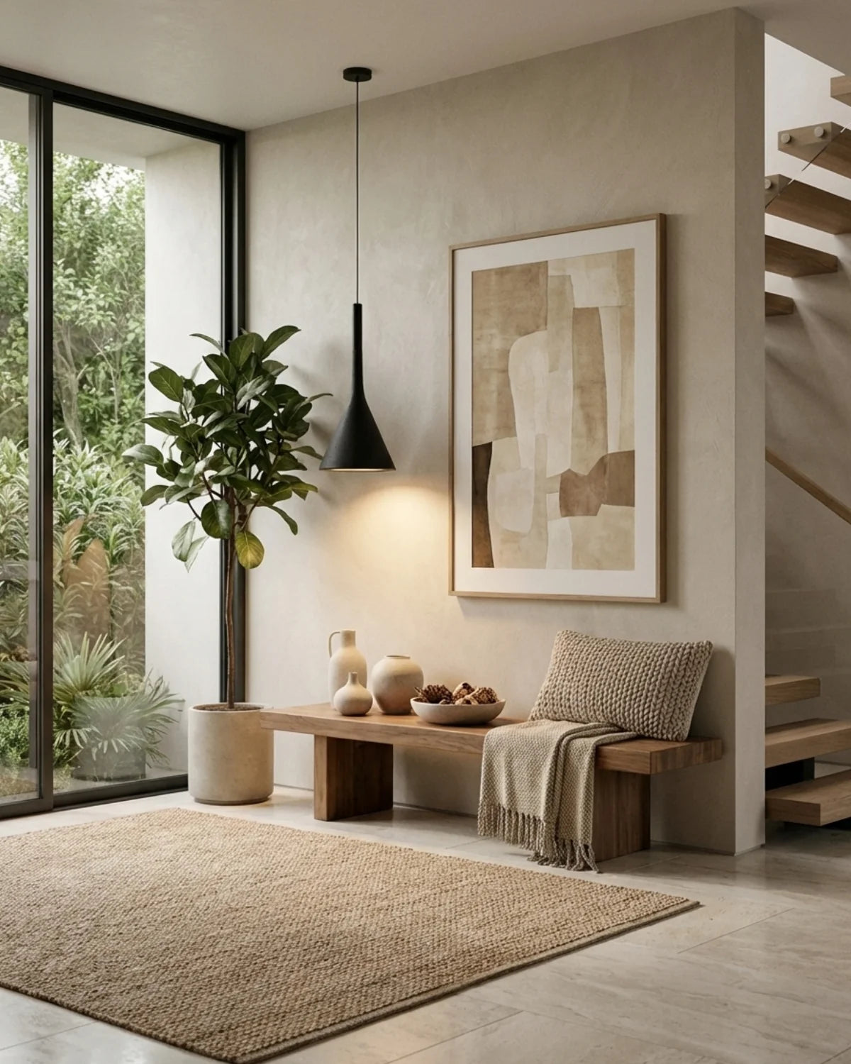 Pendant Lamp Conical Focused Beam