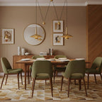 Pendant Lamp Counterweight Height Adjustable Chrome Or Gold