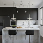 Pendant Lamp Counterweight Height Adjustable Chrome Or Gold