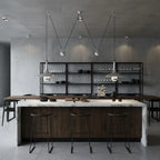 Pendant Lamp Counterweight Height Adjustable Chrome Or Gold
